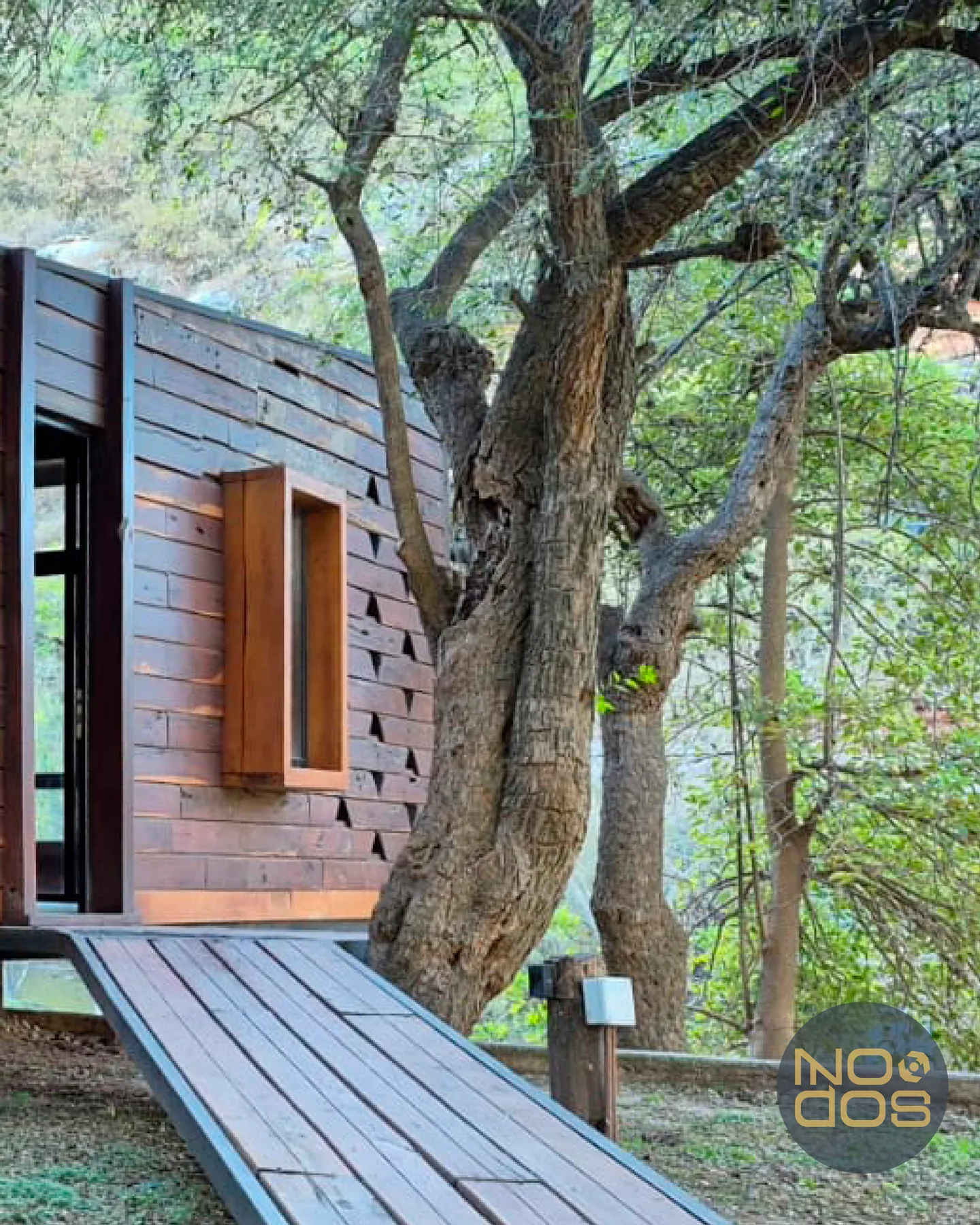 Detalle constructivo en Cerro Colorado