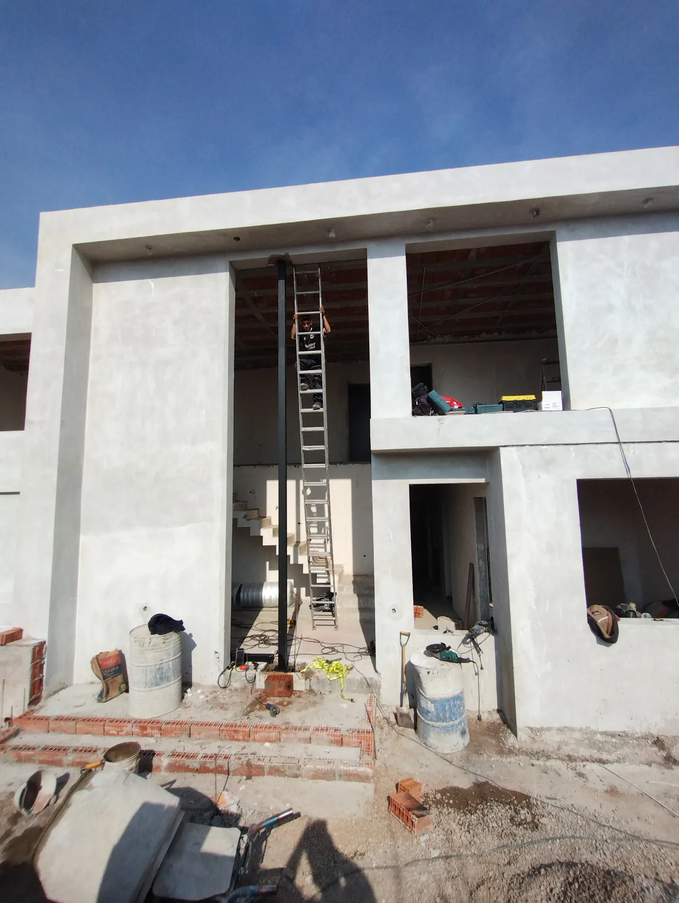 Equipo de NODOS en obra